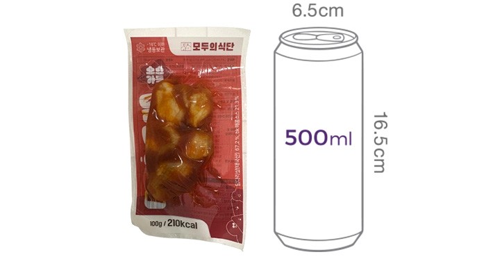 [모두의식단] 소스 가득 닭다리살 매콤 100g