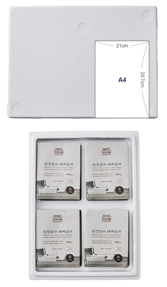 [친정갈비] 양념 돼지갈비 선물세트 3.6kg