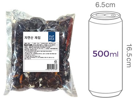 [포트'럭] 자연산 재첩 500g (생물)