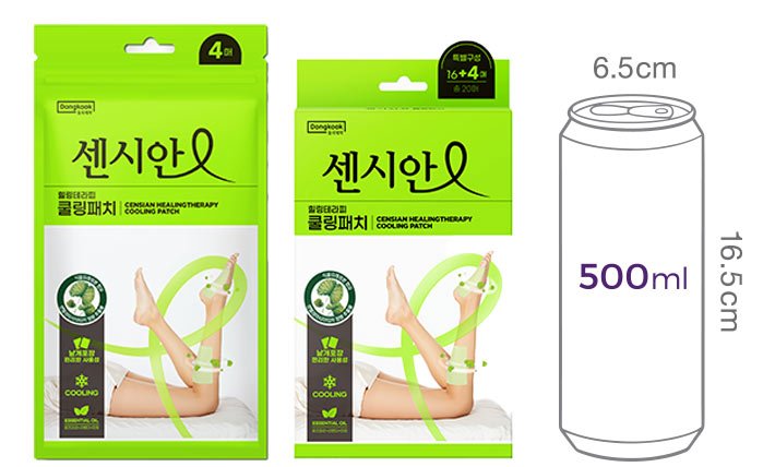[동국제약] 센시안 힐링테라피 쿨링패치(20매)+ 4매 추가증정 (총 24매)