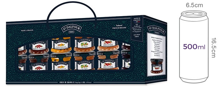 [샹달프] 미니잼 12개입 선물세트