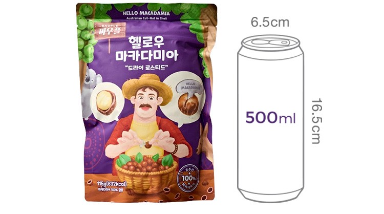 헬로우 마카다미아 드라이 로스티드