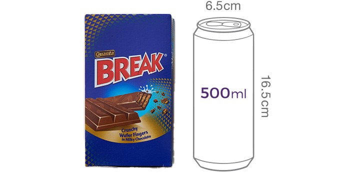 [콴타] 브레이크 초콜렛 바 25g X 12개입