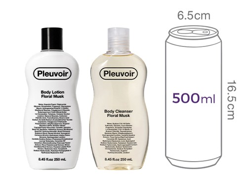 [플르부아] 바디클렌저&바디로션 선물세트 - 플로럴 머스크