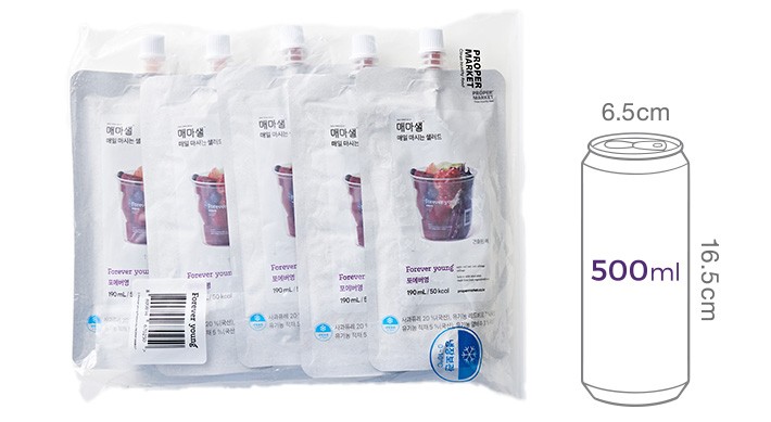 [프로퍼마켓] 매마샐 포에버영 (190mL X 5개)