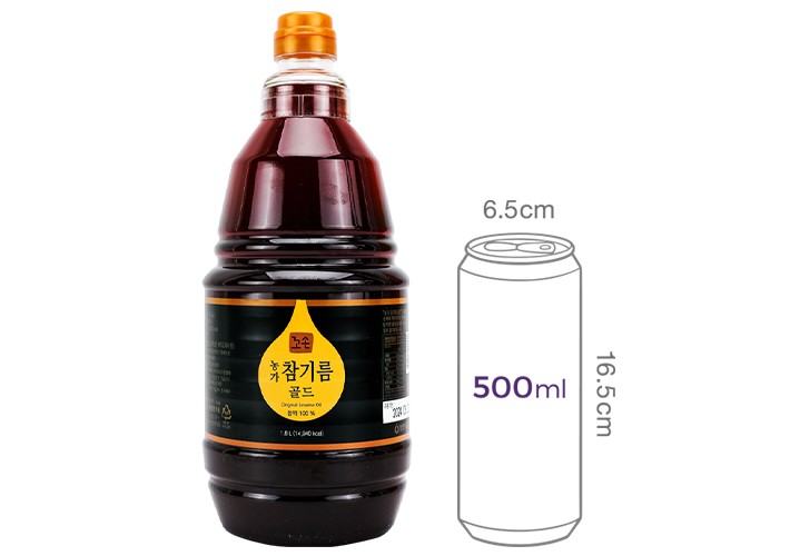 [꼬손] 농가 참기름 골드 1.8L