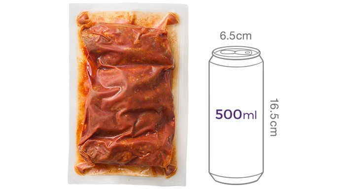 [KF365] 숯불 매콤 쪽갈비 450g (냉동)