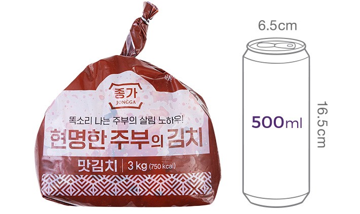 [종가] 현명한주부 맛김치3kg