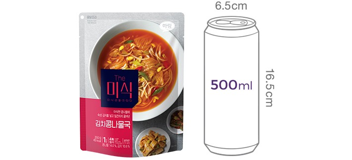 [하림 The미식] 김치콩나물국 350g