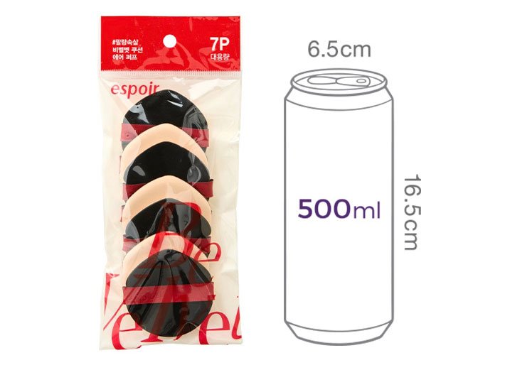 [에스쁘아] 비벨벳 에어 퍼프 7매