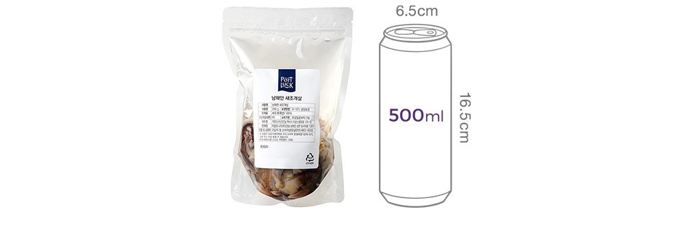 [포트'럭] 남해안 새조개살 200g (생물)