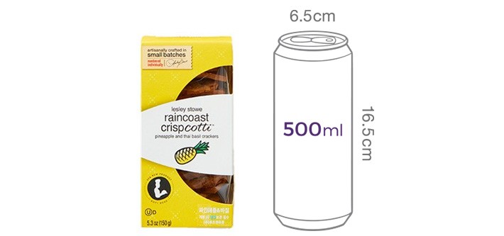 [레인코스트] 파인애플&바질 150g