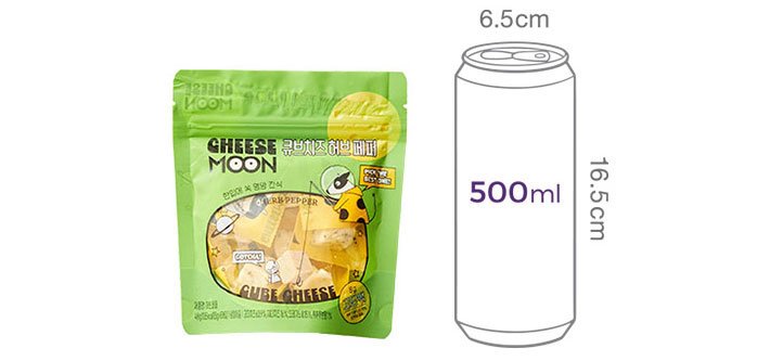 [치즈문] 큐브치즈 허브&페퍼 40g