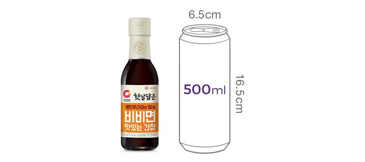 [청정원] 햇살담은 비비면 맛있는간장 150g