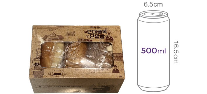[근대골목단팥빵] 단팥 3종 세트 355g
