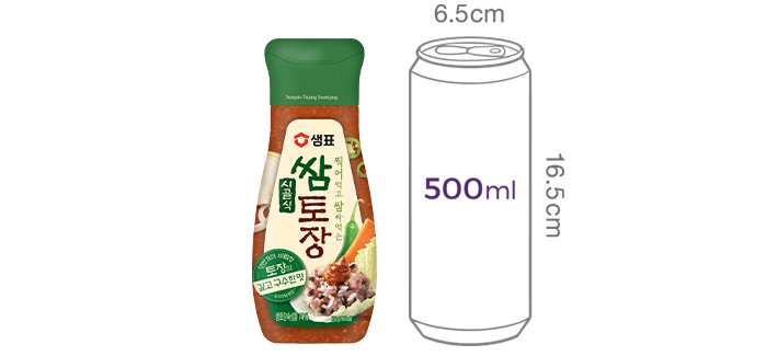 [샘표] 스퀴즈 시골식 쌈토장 350g