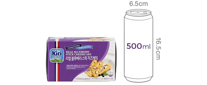 [KIRI] 블루베리 스틱치즈케익 (30g X 6개입)
