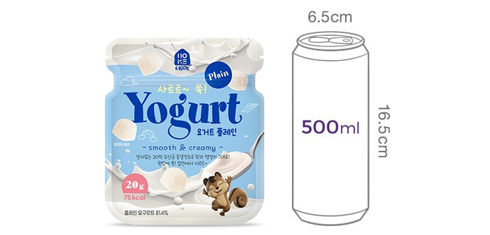 [홈앤키즈] 사르르 쏙 요거트 플레인 20g