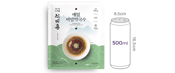 [산메촌] 메밀 비빔막국수 (2인분) 