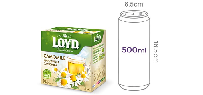 [로이드] 카모마일 티백 (1.5g X 20개)