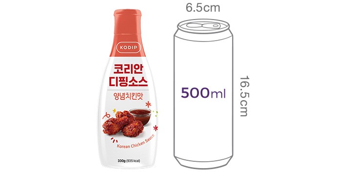 [코딥] 코리안 디핑소스 양념치킨맛