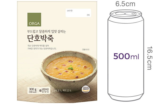 [올가] 단호박죽 300g