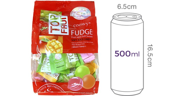 [쿠위] 탑후르츠 젤리 3믹스 320g