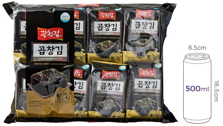 [광천김] 곱창돌김 5g X 16봉