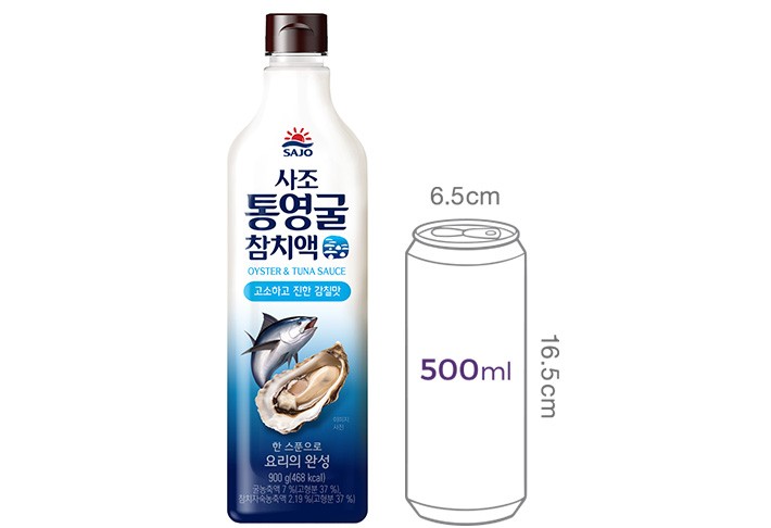 [사조] 통영굴 참치액 900g