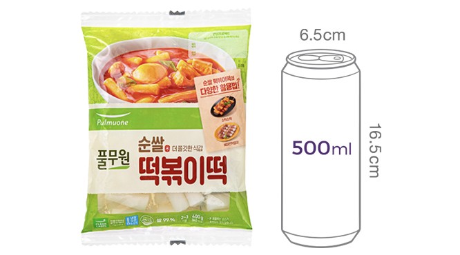 [풀무원] 순쌀 떡볶이떡 400g