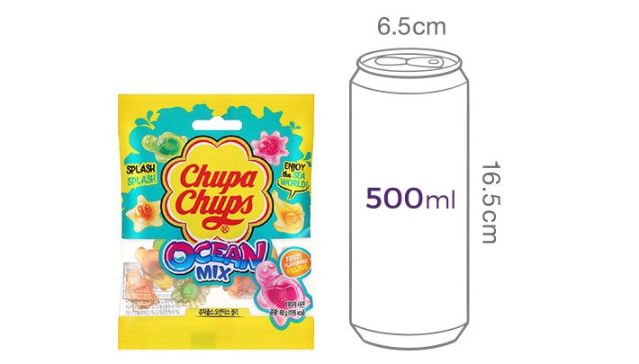 [츄파춥스] 오션 믹스 60g