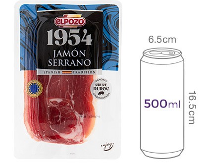 [엘포조] 세라노하몽 슬라이스 80g