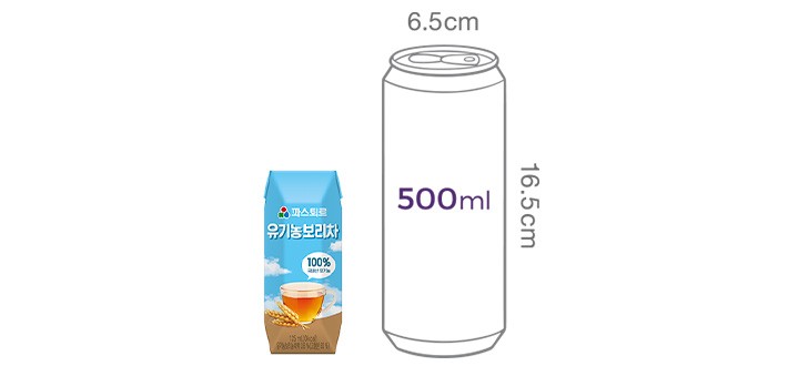 [파스퇴르] 유기농 순한 어린이 보리차 (125mL X 4개)