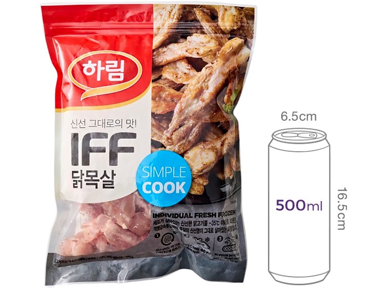 [하림] IFF 닭목살 500g (냉동)