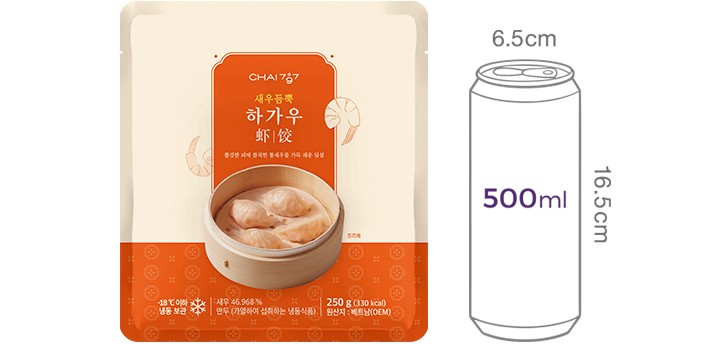 [Chai797] 새우 듬뿍 하가우 250g