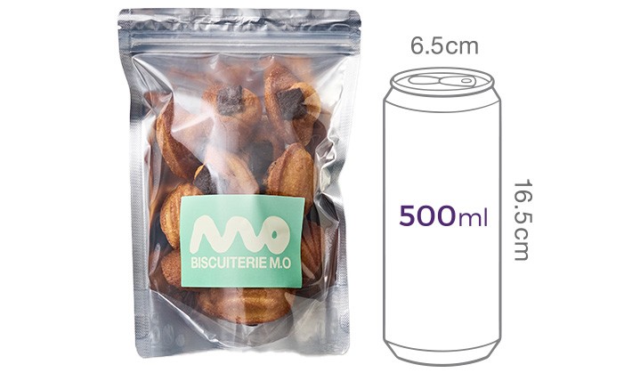 [비스퀴테리 엠오] 미니 소금초코 마들렌 140g