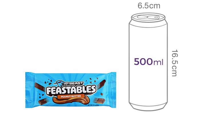 [피스터블] 피넛버터 초콜릿 60g