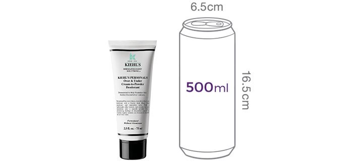 [키엘] 퍼스널 오버 & 언더 크림-투-파우더 데오드란트 75ml
