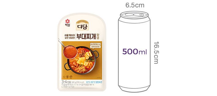 [다담] 부대찌개 양념 140g
