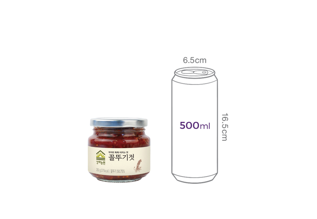 [상하농원] 꼴뚜기젓 250g