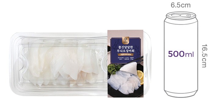 무늬오징어회 100g (냉장)