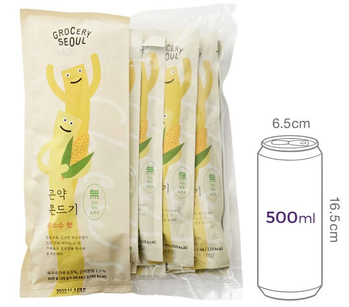 [그로서리서울] 곤약쫀드기 옥수수 (10개입)