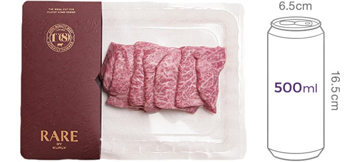 [RARE : 레어] 1++(8) 한우 살치살 로스 200g