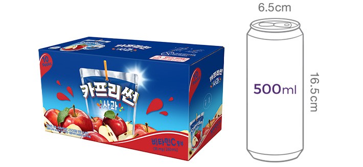 [카프리썬] 사과 (200ml X 10입)