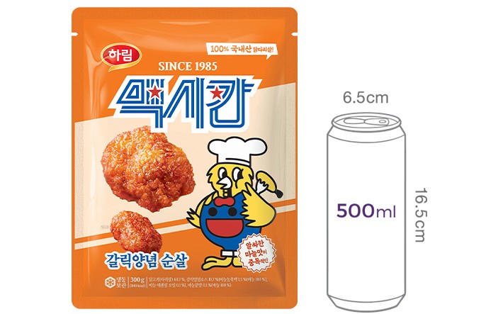 [맥시칸] 갈릭양념 치킨 순살