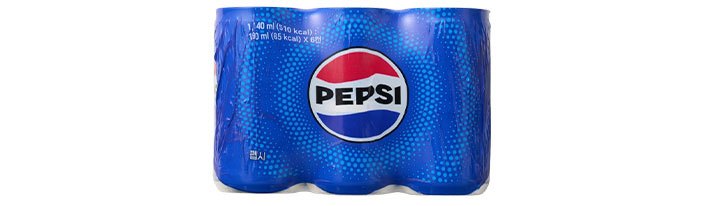 [펩시] 콜라 (190mL X 6개)