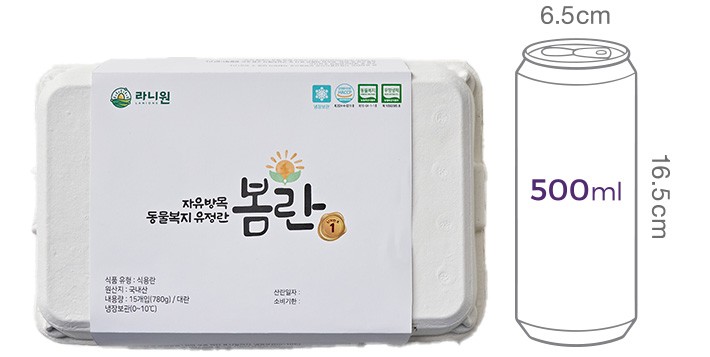 [컬리멤버스][봄란] 자유방목 동물복지 유정란 15구