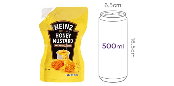 [하인즈] 허니 머스타드 파우치 150g