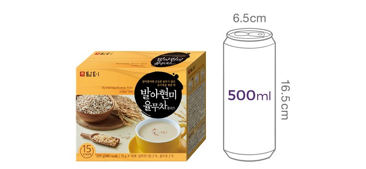 [담터] 발아 현미 율무차 (15g X 15포)