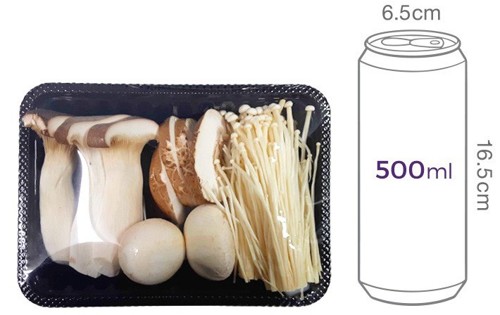 구이용 모둠 버섯 200g